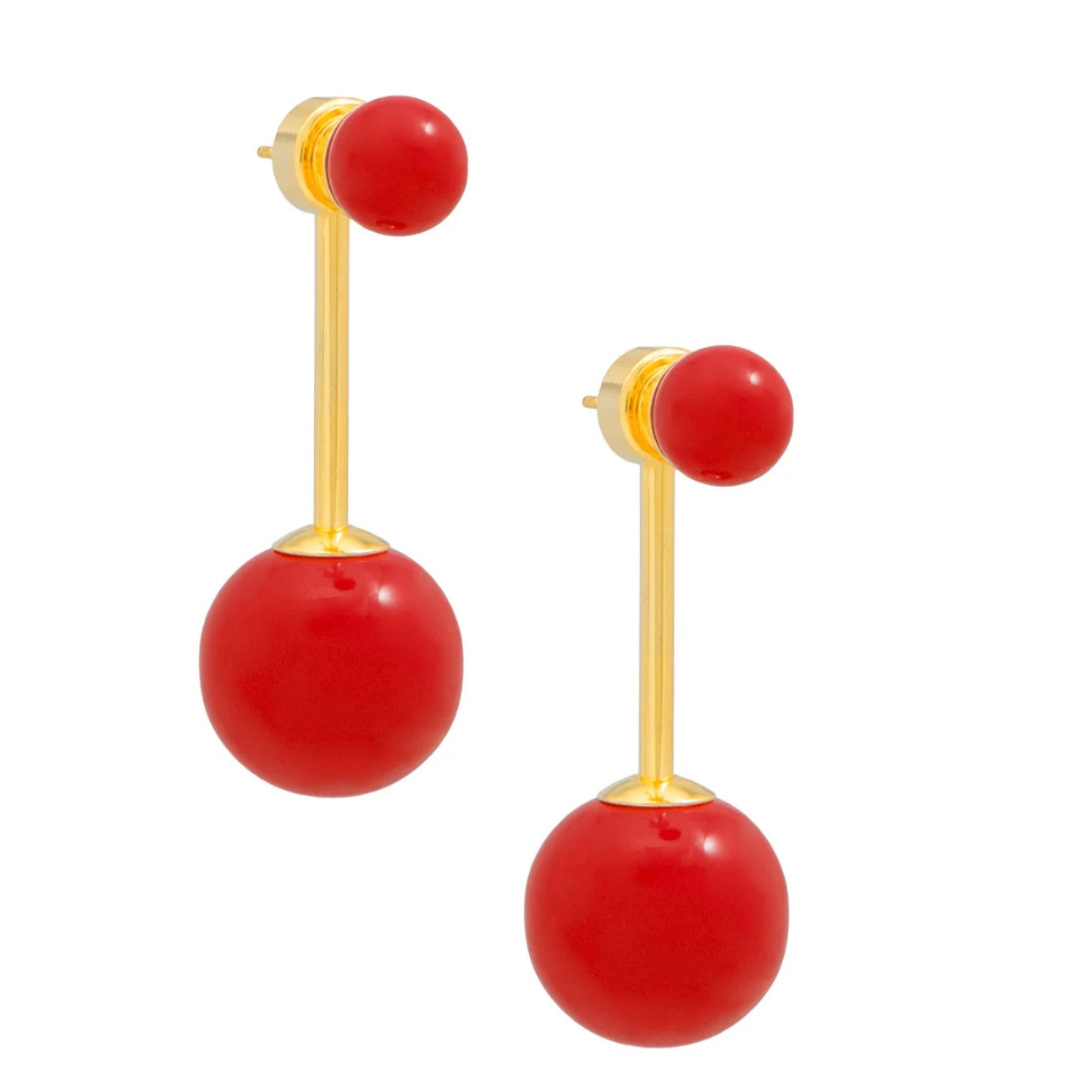 Ball Ear Jacket Earring - Annie Jack TX