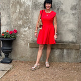 Classic Cap Sleeve Dress - Annie Jack TX