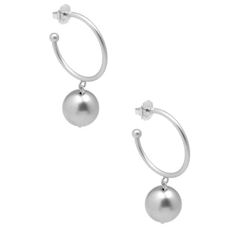 Matte Bead Hoop Earring - Annie Jack TX