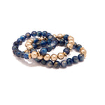 Iridescent Multi Strand Stretch Bracelet - Annie Jack TX