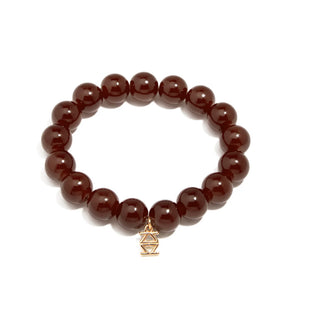 Glass Bead Stretch Bracelet - Annie Jack TX