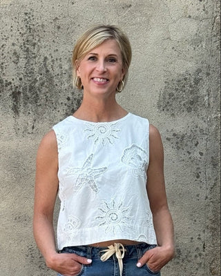 Sun and Sea Coastal Top - Annie Jack TX