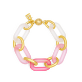 Resin Oval Link Bracelet - Annie Jack TX