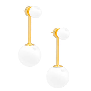 Ball Ear Jacket Earring - Annie Jack TX