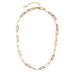 Paperclip Chain Necklace - Annie Jack TX