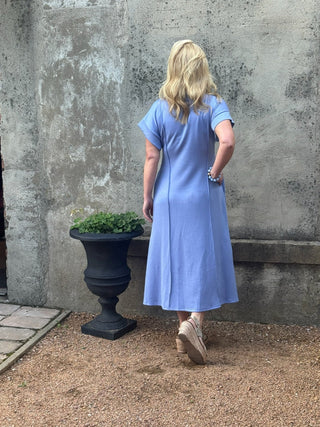 Oh So Comfortable Drop Shoulder Dress - Annie Jack TX
