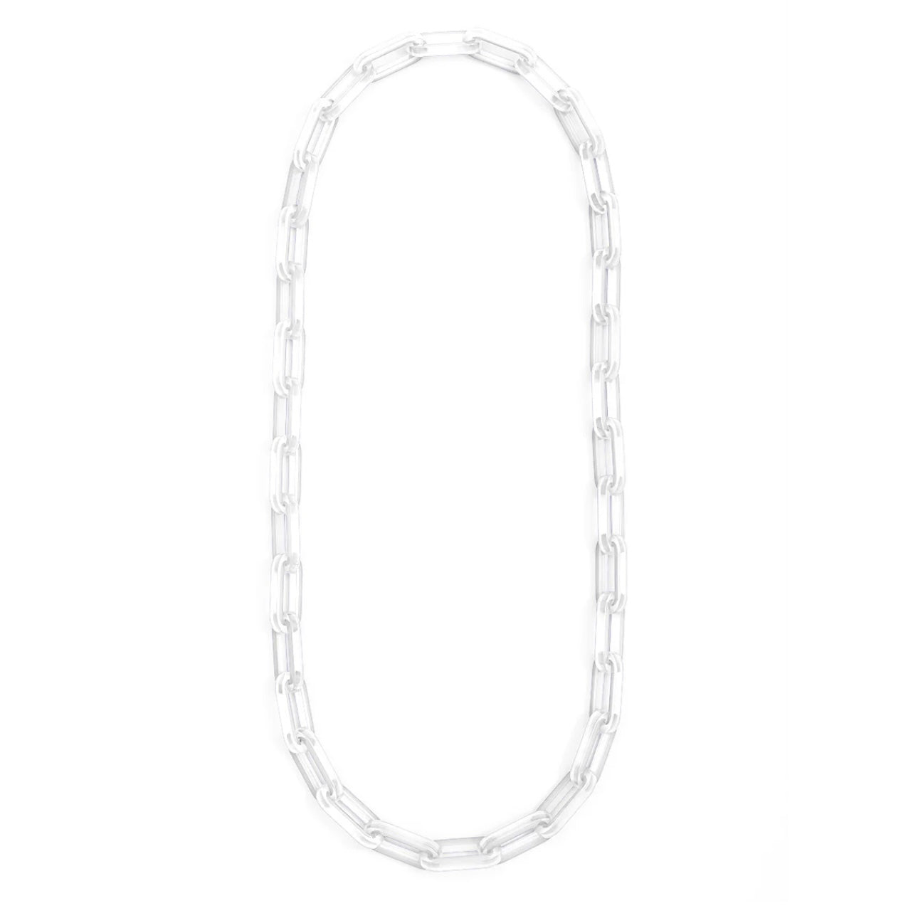 Resin Cable Link Long Necklace - Annie Jack TX