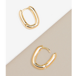 Small Chunky U-Shape Huggie Earring - Annie Jack TX