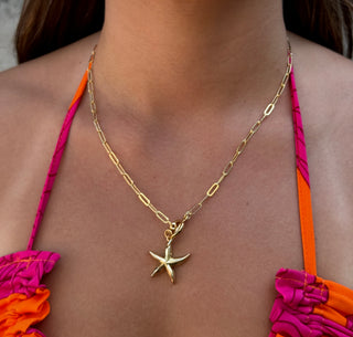 Starfish Toggle Pendant Necklace - Annie Jack TX
