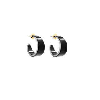 Small Chunky Resin Hoop Earring - Annie Jack TX