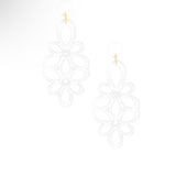 Resin Blooming Flower Drop Earring  E2690 - Annie Jack TX