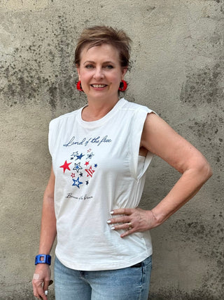Land of the Free Tee - Annie Jack TX