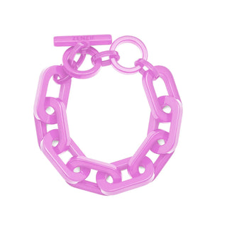 Resin Cable Chain Toggle  Bracelet - Annie Jack TX