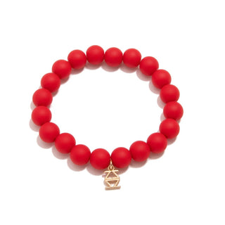 Chunky Matte Bead Stretch Bracelet - Color - Annie Jack TX