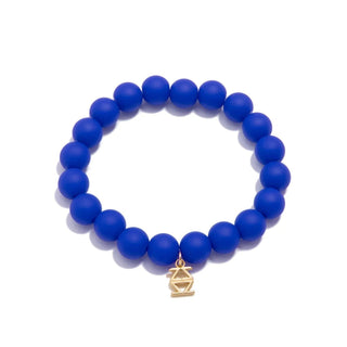 Chunky Matte Bead Stretch Bracelet - Color - Annie Jack TX