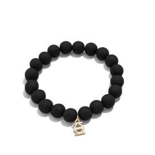 Chunky Matte Bead Stretch Bracelet - Color - Annie Jack TX