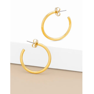 Small Thin Hoop Earring Jewelry - Annie Jack TX