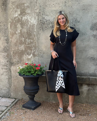 Oh So Comfortable Drop Shoulder Dress - Annie Jack TX