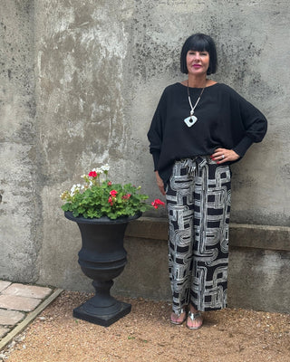 Breezy Wide Neck Blouse - Annie Jack TX