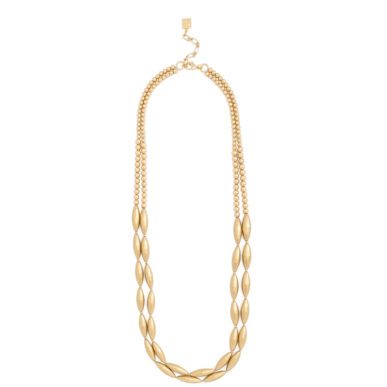 Long Spindle Double Necklace - Annie Jack TX