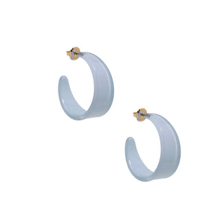 Large Chunky Resin Hoop Earring - Annie Jack TX