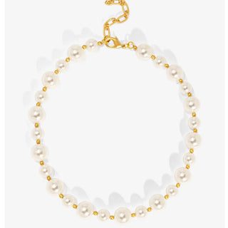 Mixed Pearl Collar Necklace - Annie Jack TX
