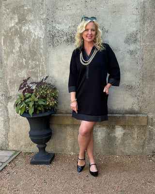 Collared Front Button Dress - Annie Jack TX