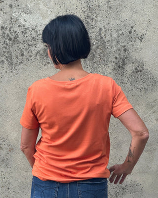 Short Sleeve Solid Top - Annie Jack TX