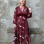 Long Sleeve Whimsical Maxi Dress - Annie Jack TX