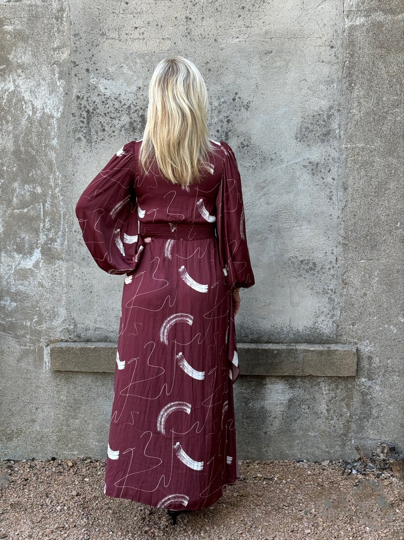 Long Sleeve Whimsical Maxi Dress - Annie Jack TX