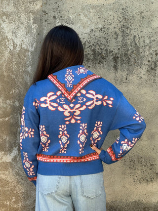 Hankerchief Neckline Sweater - Annie Jack TX