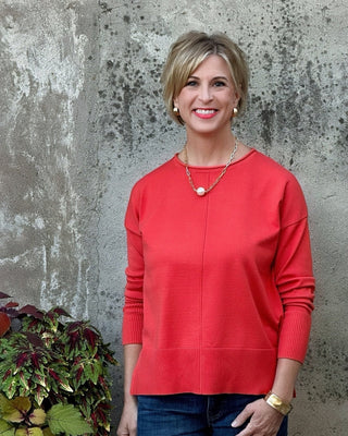 Round Roll Neck Sweater - Annie Jack TX