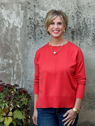 Round Roll Neck Sweater - Annie Jack TX