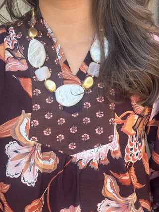 Autumn Bloom Blouse - Annie Jack TX