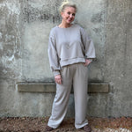 Crew Neck Lounge Top - Annie Jack TX