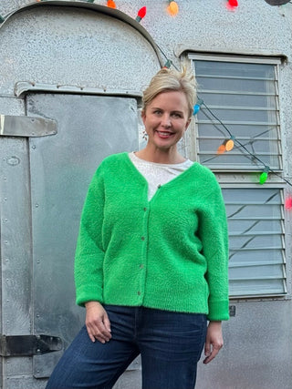 Marisol Fuzzy Cardigan - Annie Jack TX