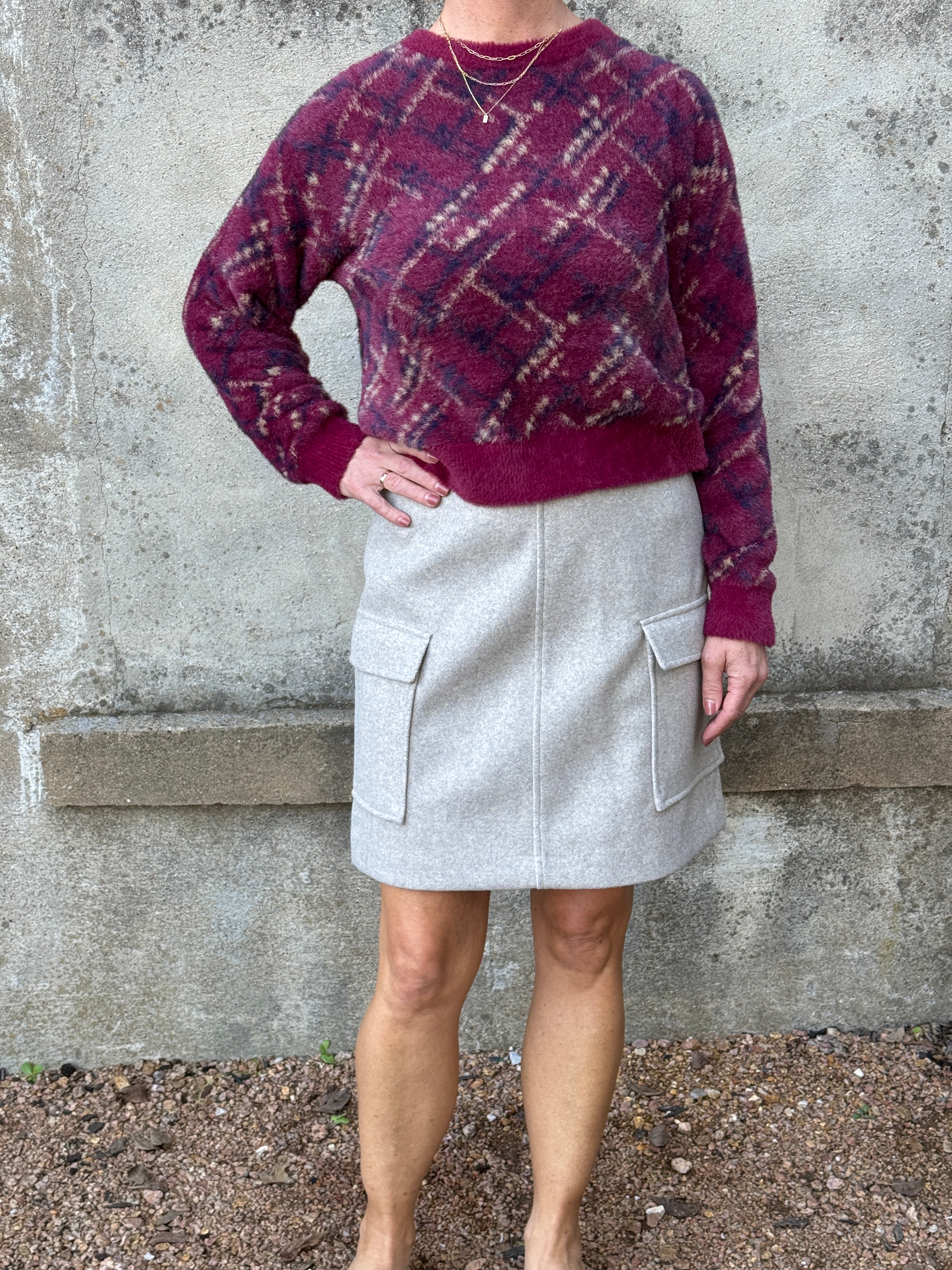 Short Skirt with Pockets - Annie Jack TX