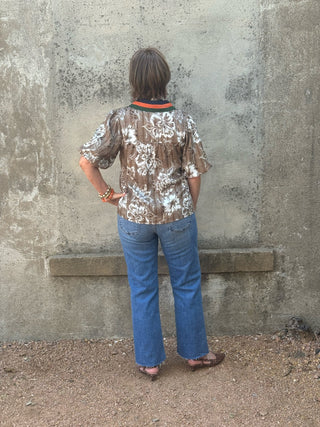 Charlotte High Rise-Fab Ab Wide Leg - Annie Jack TX