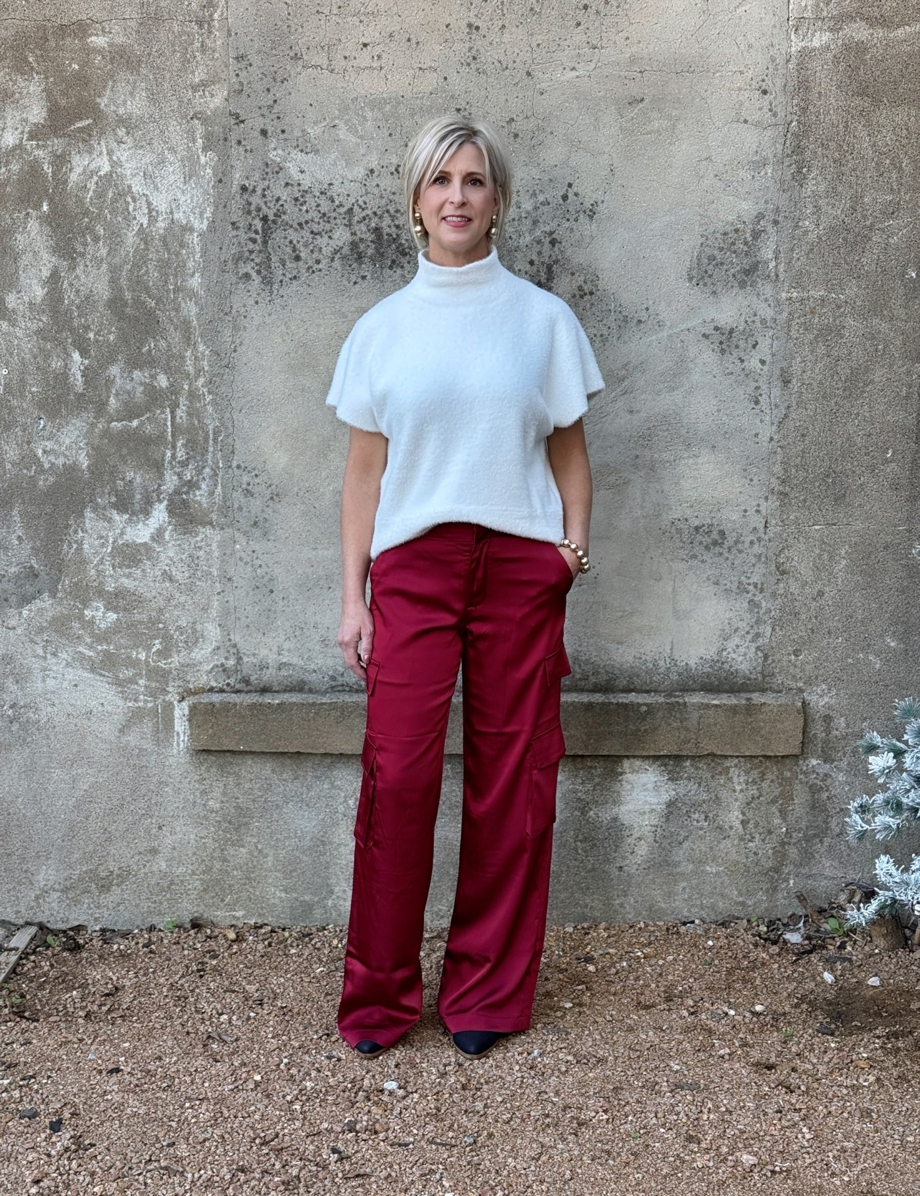 Dressy Cargo Pant - Annie Jack TX