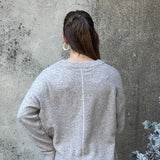 Crew Neck Line Detail Sweater - Annie Jack TX