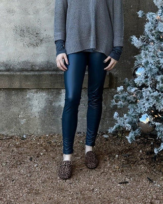 Faux Leather Leggings - Annie Jack TX