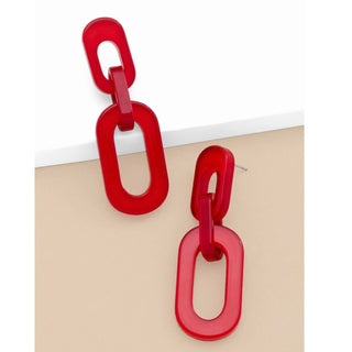 Resin Cable Drop Earring - Annie Jack TX