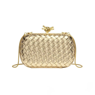 Bonsoir Woven Clutch - Annie Jack TX