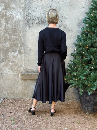 A - Line Flowy Skirt - Annie Jack TX