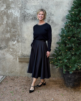 A - Line Flowy Skirt - Annie Jack TX