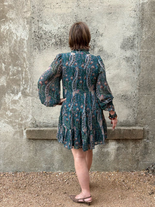 Garden Party Dress With Ruffle Detail - Annie Jack TX