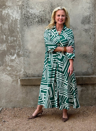 Geometric Statement Dress - Annie Jack TX