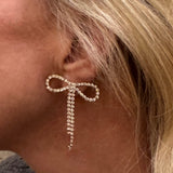 Glam Bow Earring- Med - Annie Jack TX