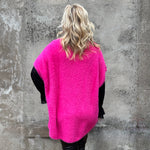 Short Sleeve Crew Neck Long Sweater - Annie Jack TX