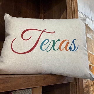 Texas Lumbar Pillow - Annie Jack TX